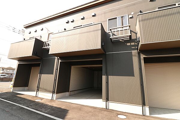 A’s Garage B｜茨城県水戸市袴塚(賃貸テラスハウス1LDK・--・72.61㎡)の写真 その1
