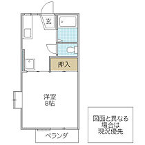 メゾンプレミール 201号室 ｜ 茨城県水戸市大塚町（賃貸アパート1K・2階・24.92㎡） その2