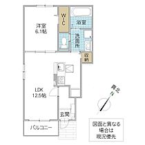 フレンドビュー水野 101号室 ｜ 茨城県笠間市鯉淵（賃貸アパート1LDK・1階・44.70㎡） その2