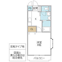 ベルデュール元山町 201号室 ｜ 茨城県水戸市元山町（賃貸マンション1K・2階・30.00㎡） その2