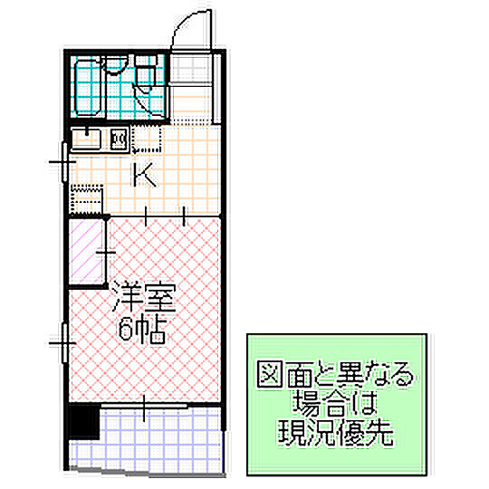 グレースタワー城南 803号室｜茨城県水戸市城南(賃貸マンション1K・8階・20.92㎡)の写真 その2