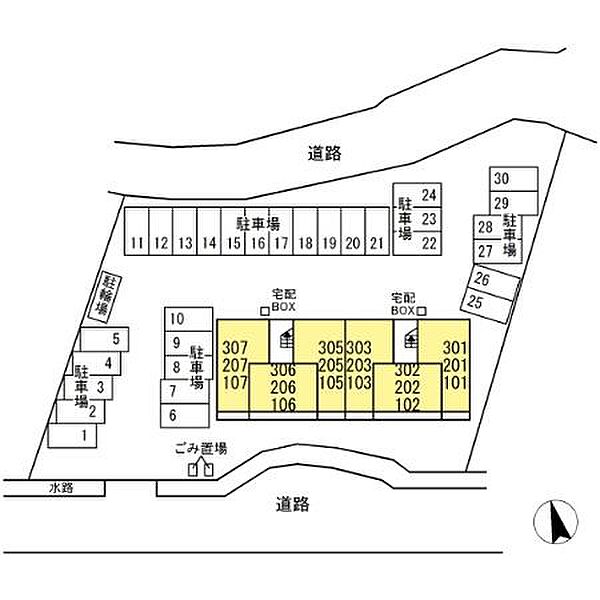 エースコート III 103号室｜茨城県ひたちなか市大字東石川(賃貸アパート1LDK・1階・42.63㎡)の写真 その3