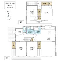 中根石川方一戸建  ｜ 茨城県ひたちなか市大字中根（賃貸一戸建4LDK・--・104.33㎡） その2