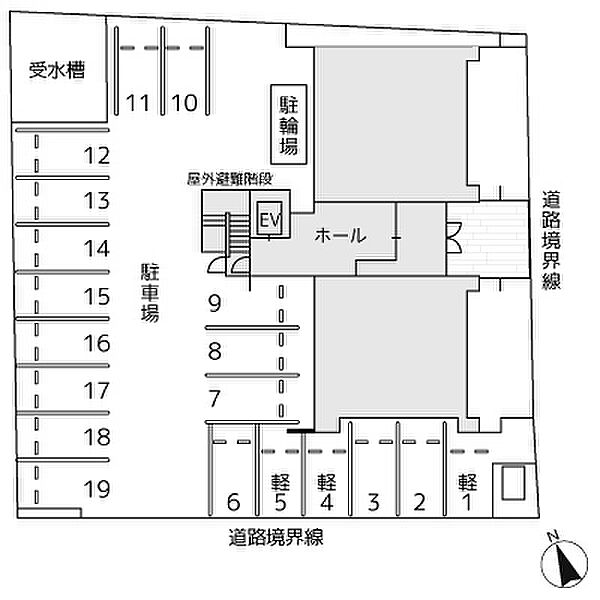 メビウス 206号室｜茨城県水戸市大町(賃貸マンション1LDK・2階・44.22㎡)の写真 その3