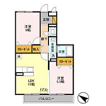 アークトゥルスEAST 303号室 ｜ 茨城県水戸市元吉田町（賃貸アパート2LDK・3階・52.11㎡） その2