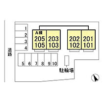 D-room赤塚 A 103号室 ｜ 茨城県水戸市赤塚（賃貸アパート1LDK・1階・40.07㎡） その6