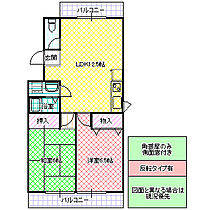 昭和コーポひたちなか 205号室 ｜ 茨城県ひたちなか市大字金上（賃貸マンション2LDK・2階・56.49㎡） その2