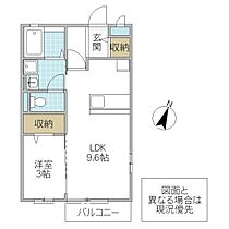 アサント勝倉 201号室 ｜ 茨城県ひたちなか市大字勝倉（賃貸アパート1LDK・2階・33.05㎡） その2