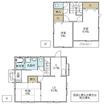 姫子飯島住宅  ｜ 茨城県水戸市姫子（賃貸一戸建3LDK・--・83.63㎡） その2