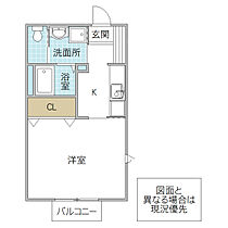 コンフォールメゾン B 201号室 ｜ 茨城県ひたちなか市大字田彦（賃貸アパート1K・2階・28.21㎡） その2