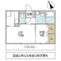 代官山シティヒルズ　A 302号室 ｜ 茨城県水戸市米沢町（賃貸アパート1LDK・3階・33.34㎡） その2