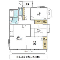 SHIRAUME TERRACE B 310号室 ｜ 茨城県水戸市白梅（賃貸マンション3LDK・3階・78.53㎡） その2