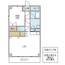 大常ビル 505号室(4 ｜ 茨城県水戸市三の丸（賃貸マンション1LDK・4階・54.10㎡） その2