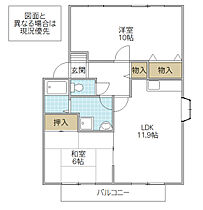 マックブライドハウス C棟 101号室 ｜ 茨城県水戸市見川（賃貸アパート2LDK・1階・62.10㎡） その2