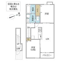 グリーンハウスE II 204号室 ｜ 茨城県笠間市鯉淵（賃貸アパート2LDK・2階・56.14㎡） その2