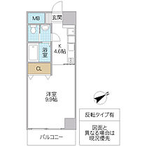 メビウス 505号室 ｜ 茨城県水戸市大町（賃貸マンション1K・5階・32.73㎡） その2