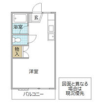 パレットハイツ 211号室 ｜ 茨城県水戸市元吉田町（賃貸アパート1R・2階・22.68㎡） その2