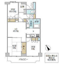間取図画像 3LDK