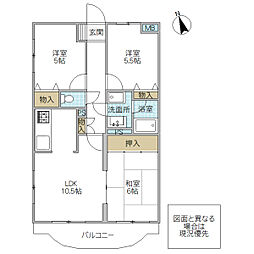 間取図画像 3LDK