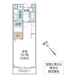 間取図画像 ワンルーム