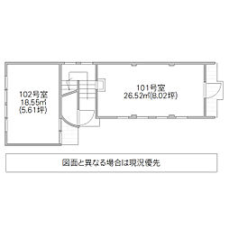 サニーサイド水戸駅北の間取図画像