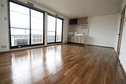 ルミネハイツ B棟 201号室 2階1LDKのリビング/ダイニング