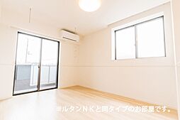 クレール ストーン II 201号室 2階2LDKのリビング/ダイニング