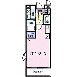 間取図画像 ワンルーム