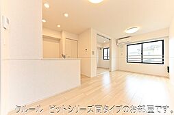 アヴニール B 202号室 2階1LDKのリビング/ダイニング