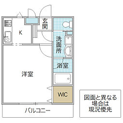 間取図画像 ワンルーム