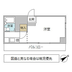 間取図画像 ワンルーム