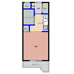 間取図画像 ワンルーム