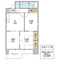 大町アイビーキャッスル3階5.4万円