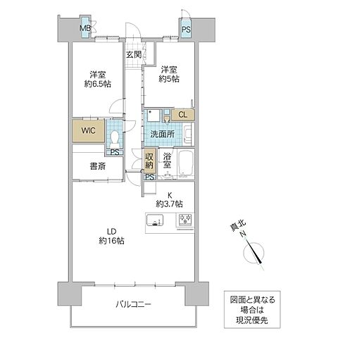 間取り サーパス水戸南町 12階/1204号室