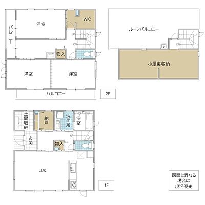 間取り 笠間市仁古田