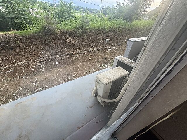 バルコニー 東カン第2水戸パークハイツ 1階/113号室