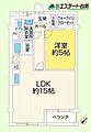 所沢コーポラスB棟9階1,650万円