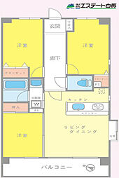 間取図画像 3LDK