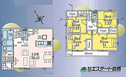 東村山市久米川町第41全1棟　新築戸建