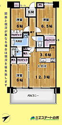 入間ヒルズ 4LDKの間取図画像