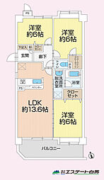 間取図画像 3LDK