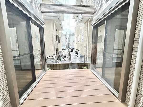 バルコニーを拡大表示