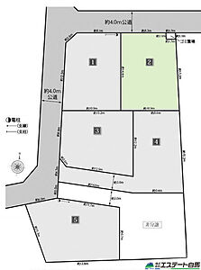 区画図：2号地