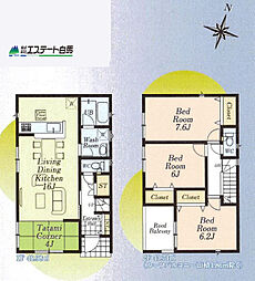 志木市下宗岡第36全3棟 新築戸建