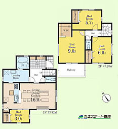 狭山市笹井全4棟 新築戸建