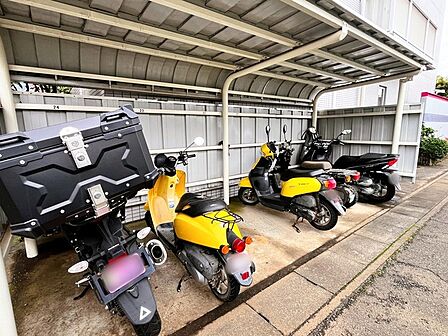 バイク専用置場