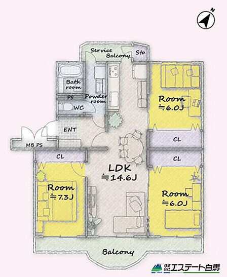 3LDK