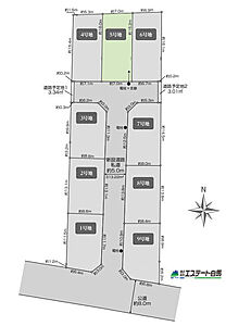 区画図:5号地 区画図:5号地