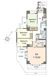 間取図画像 3LDK