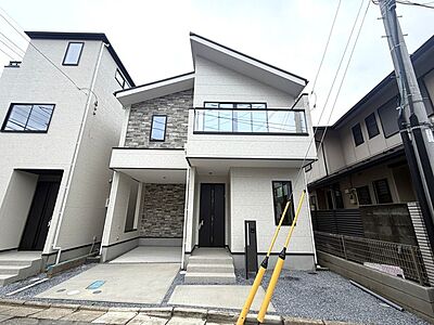 外観:ウェブや資料からでは得られないヒントがたくさん見つかる完成物件です。 外観:ウェブや資料からでは得られないヒントがたくさん見つかる完成物件です。